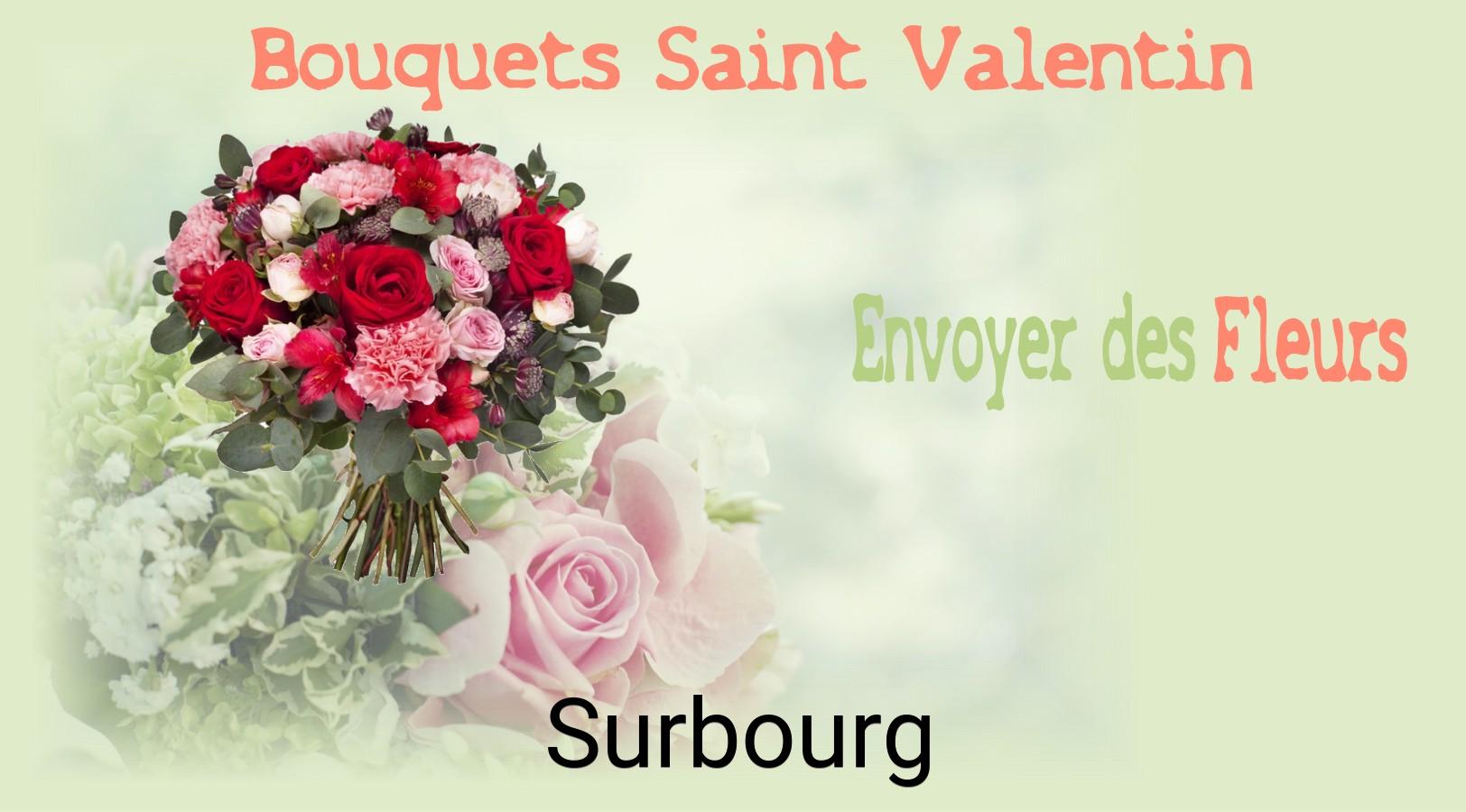 Roses de Saint-Valentin livrées à Surbourg